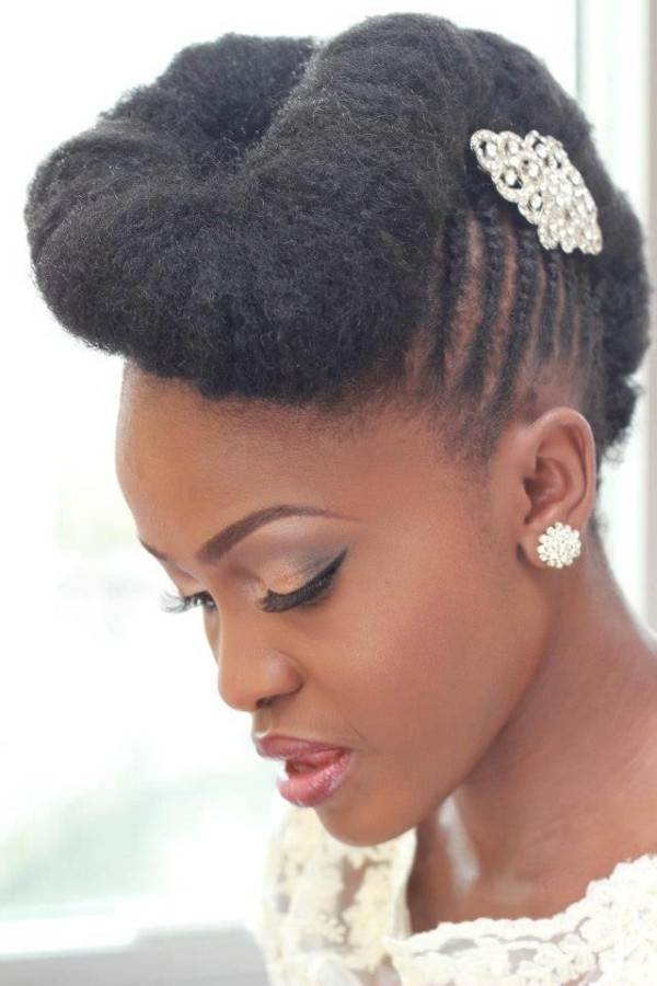 Wedding Hairstyles For Natural Black Hair
 12 natural black wedding hairstyles for the offbeat and on