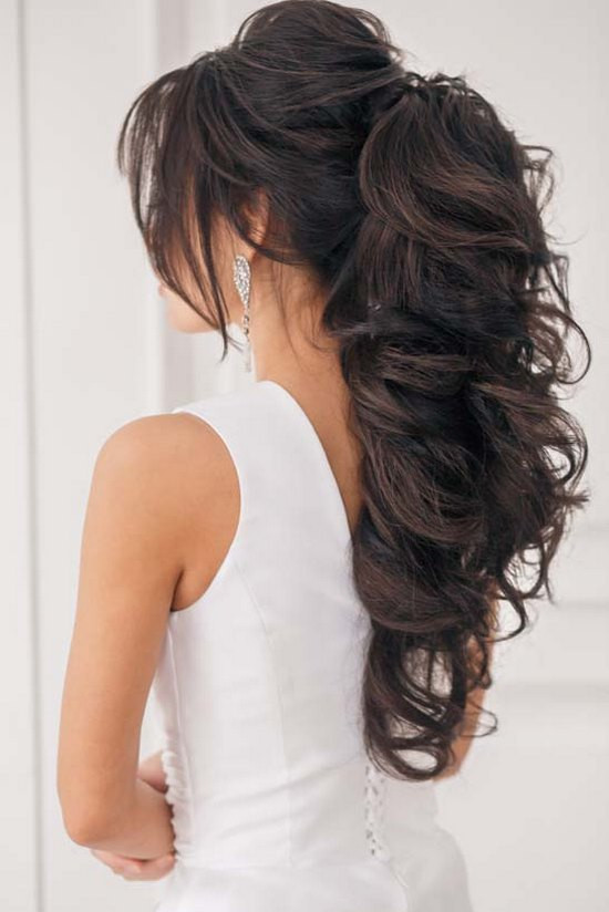 Wedding Hairstyles To The Side For Long Hair
 Top 30 Long Wedding Hairstyles for Bride from Art4studio