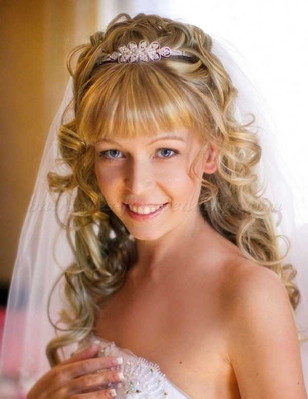 Wedding Hairstyles With Bangs
 24 Stunning and Must Try Wedding Hairstyles Ideas For