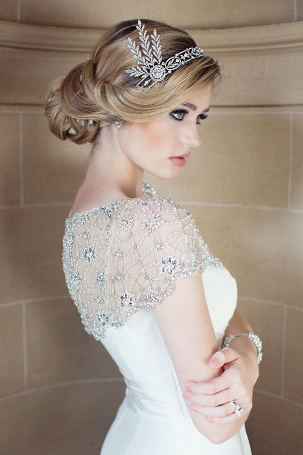 Wedding Hairstyles With Headpiece
 Wedding Accessories 20 Charming Bridal Headpieces To Match