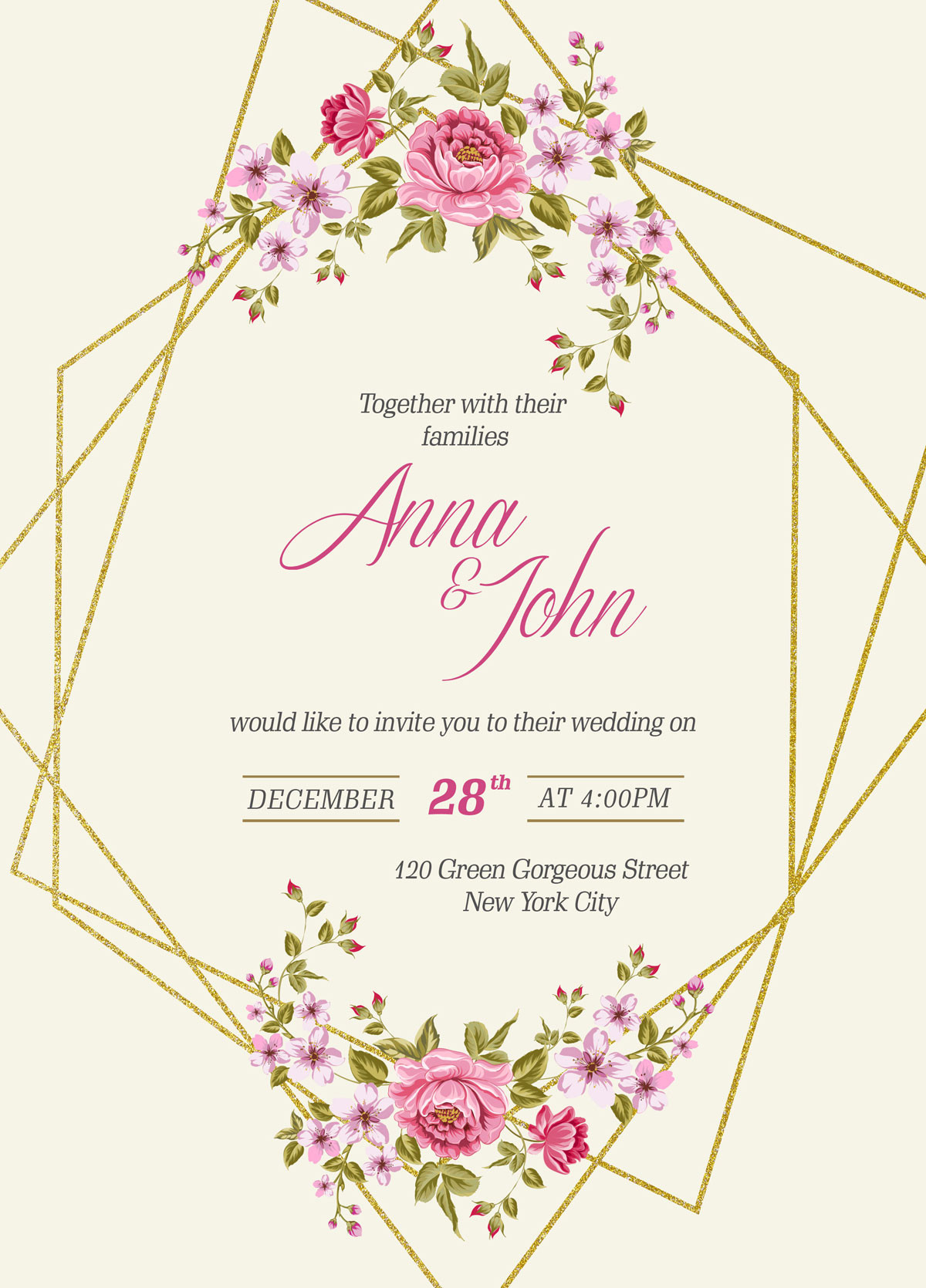 Wedding Invitation Design Online
 Free Wedding Invitation Card Template & Mockup PSD