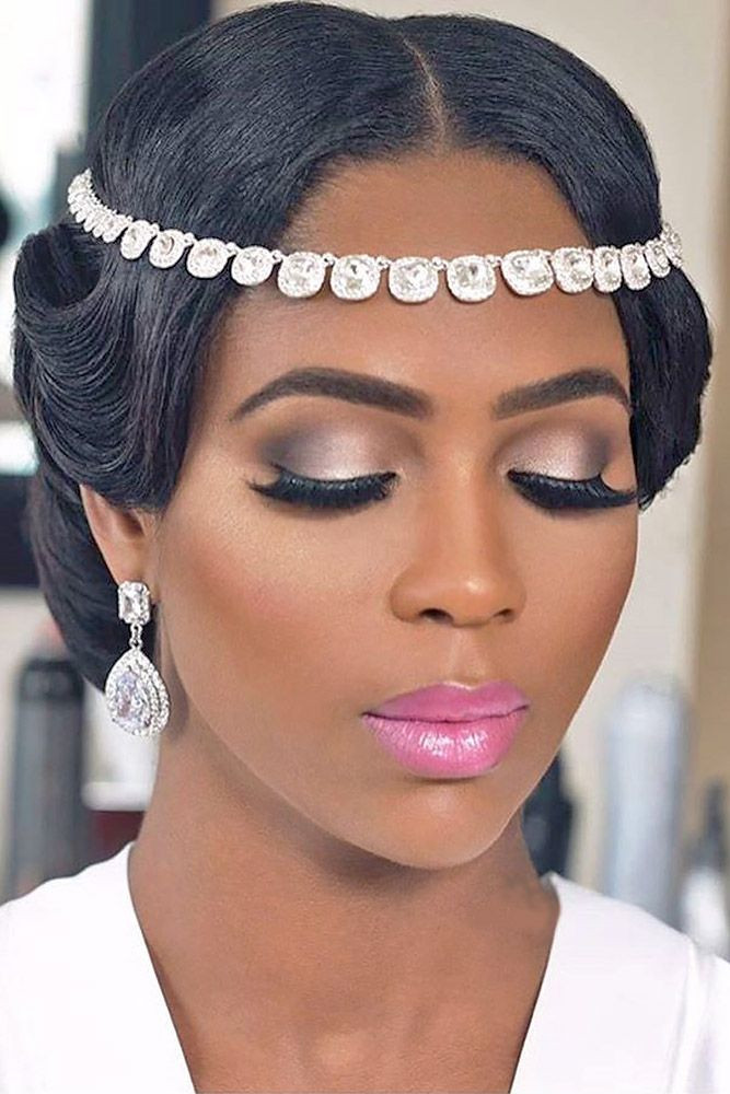Wedding Makeup For African American Brides
 42 Black Women Wedding Hairstyles