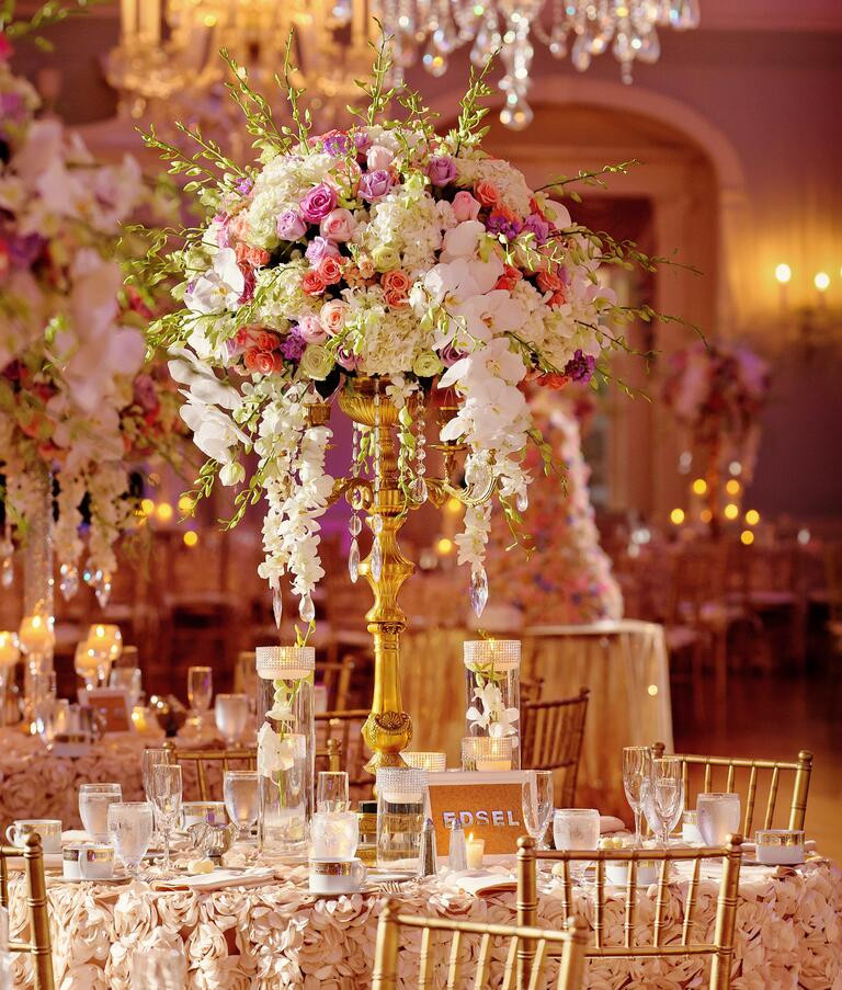 Wedding Reception Flower Arrangements
 Wedding Reception Centerpiece Styles