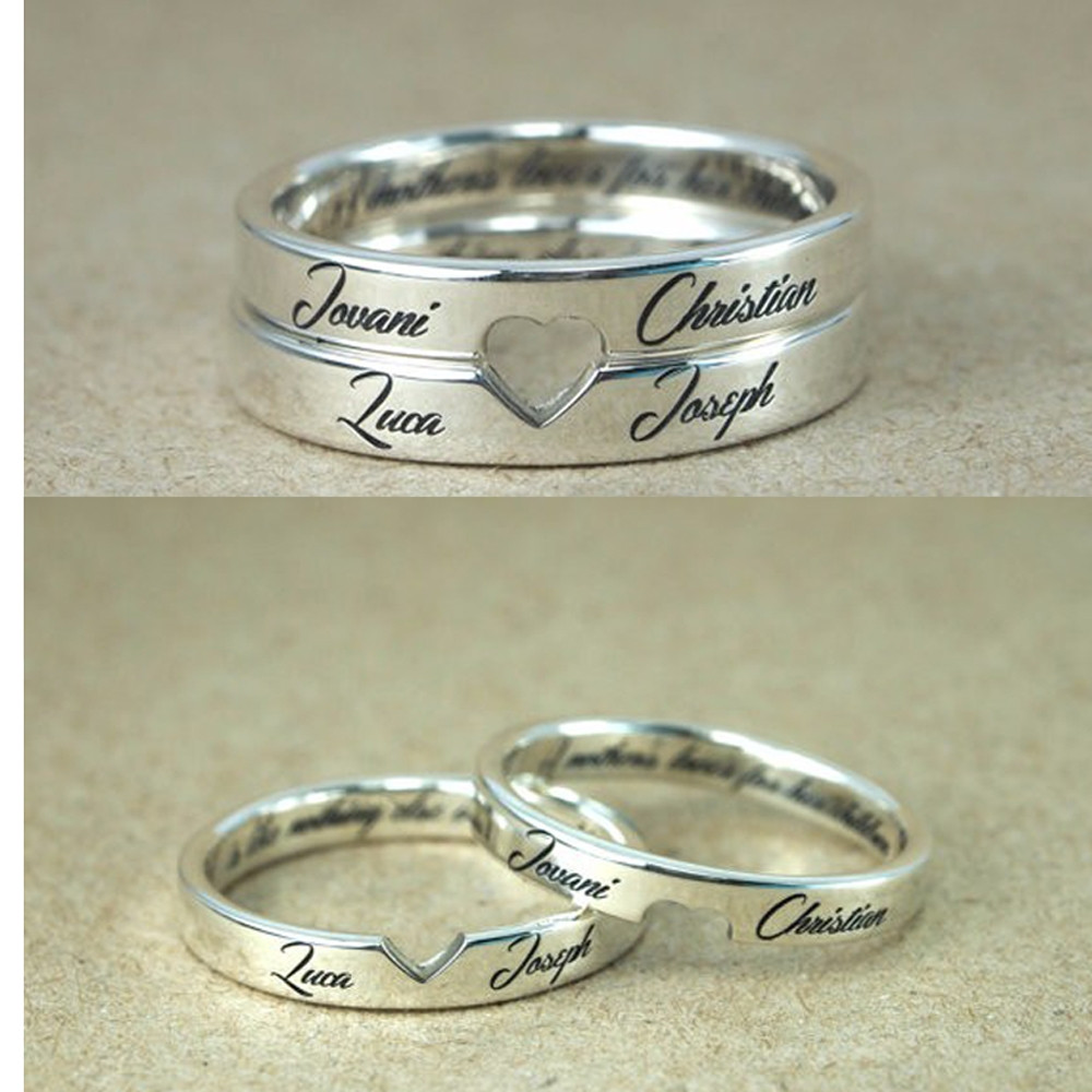 Wedding Ring Engraving Ideas
 s couple ring engraving ideas Matvuk