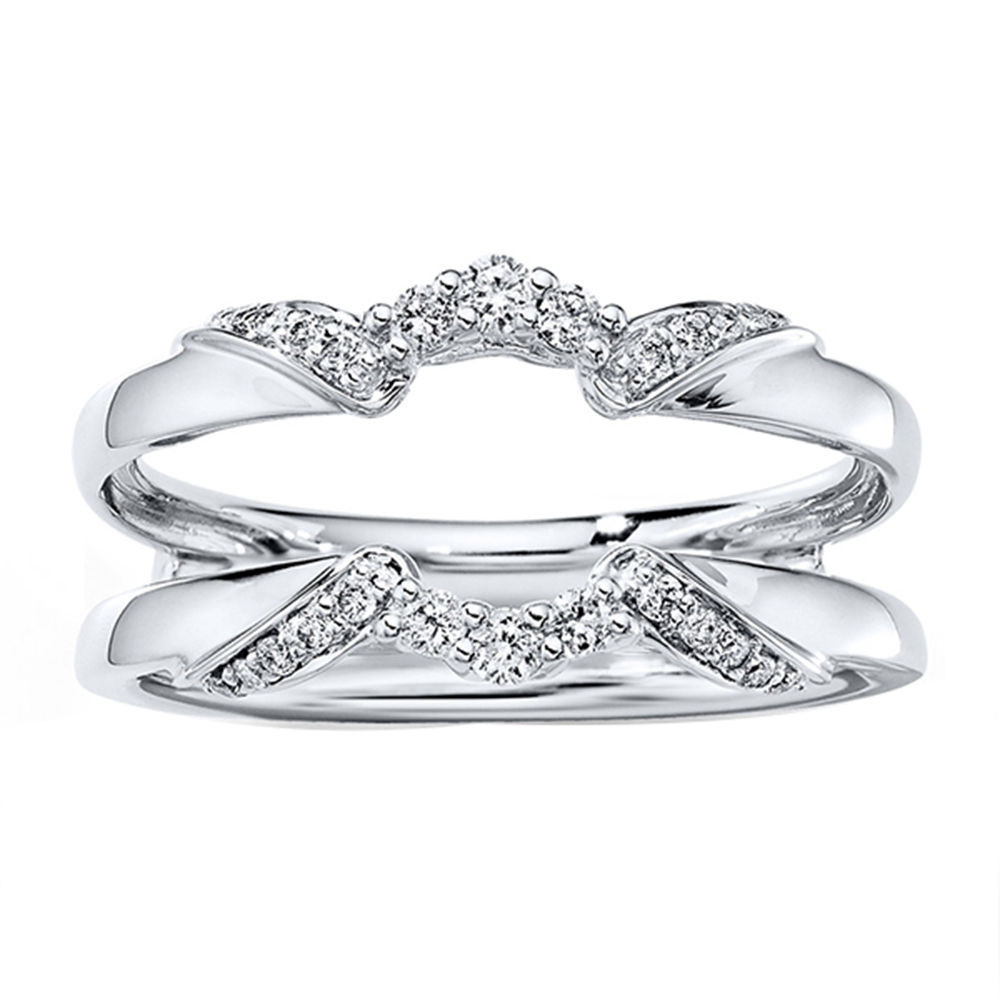 Wedding Ring Guards
 Diamond Engagement Wedding Jacket Ring Guard Wrap Enhancer