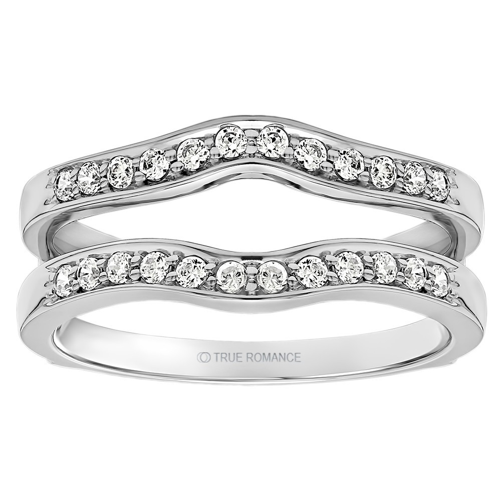 Wedding Ring Guards
 Solitaire Ring Guard Enhancer RG104 F