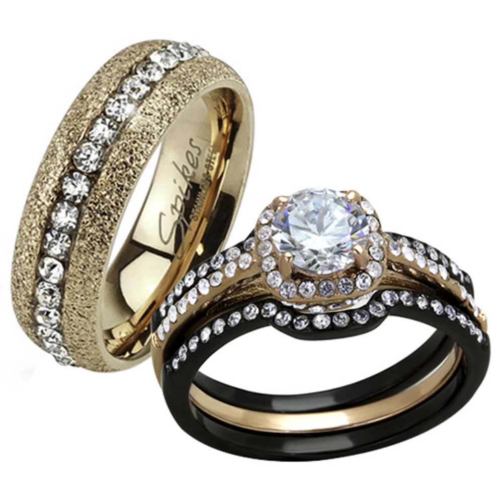 Wedding Ring His And Hers
 Lovely His and Hers Wedding Rings Uk Matvuk
