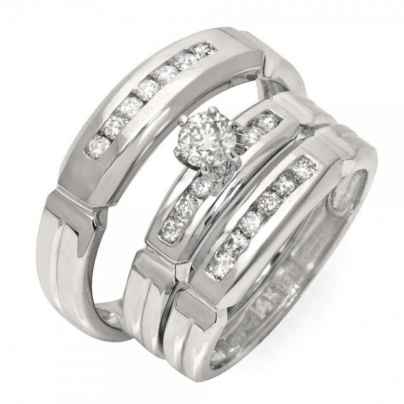 Wedding Ring Sets For Him And Her Walmart
 Latest Walmart Wedding Band Sets Gallery