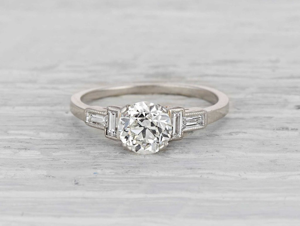 Wedding Ring Settings Only
 Art Deco Engagement Ring Settings ly Art Deco Proper Way