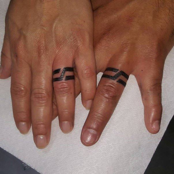 Wedding Ring Tattoos For Men
 Wedding Ring Tattoos for Men Ideas and Inspiration for Guys