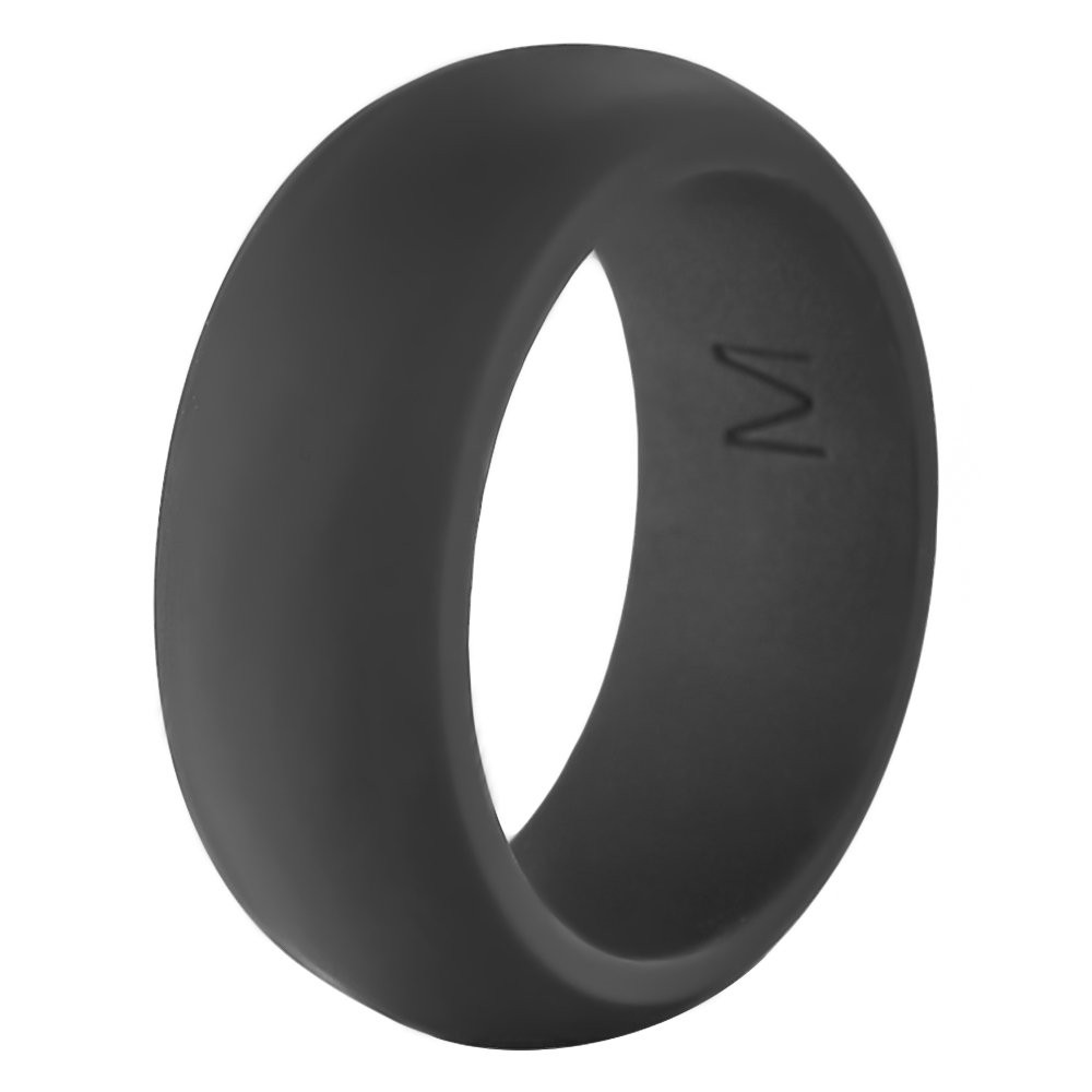 Wedding Rings For Athletes
 Silicone Wedding Ring Mudder Men s Wedding Band Ring for