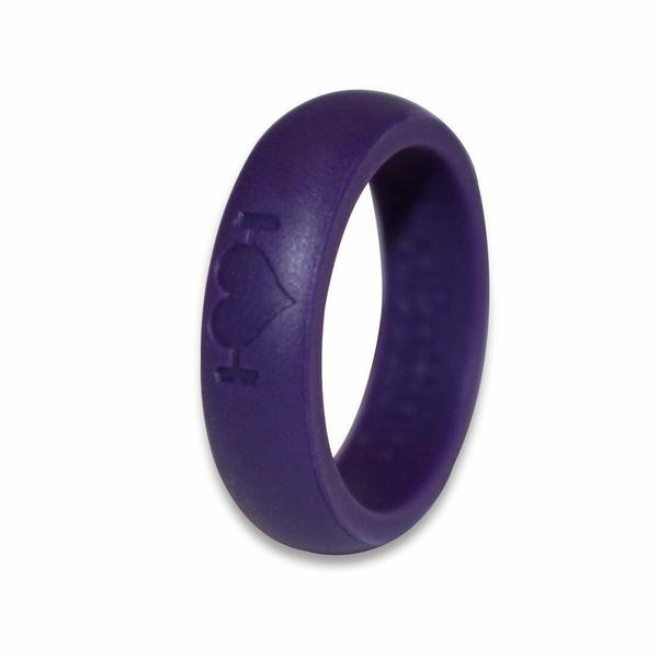 Wedding Rings For Athletes
 Women s Purple Silicone Wedding Bands the perfect ring