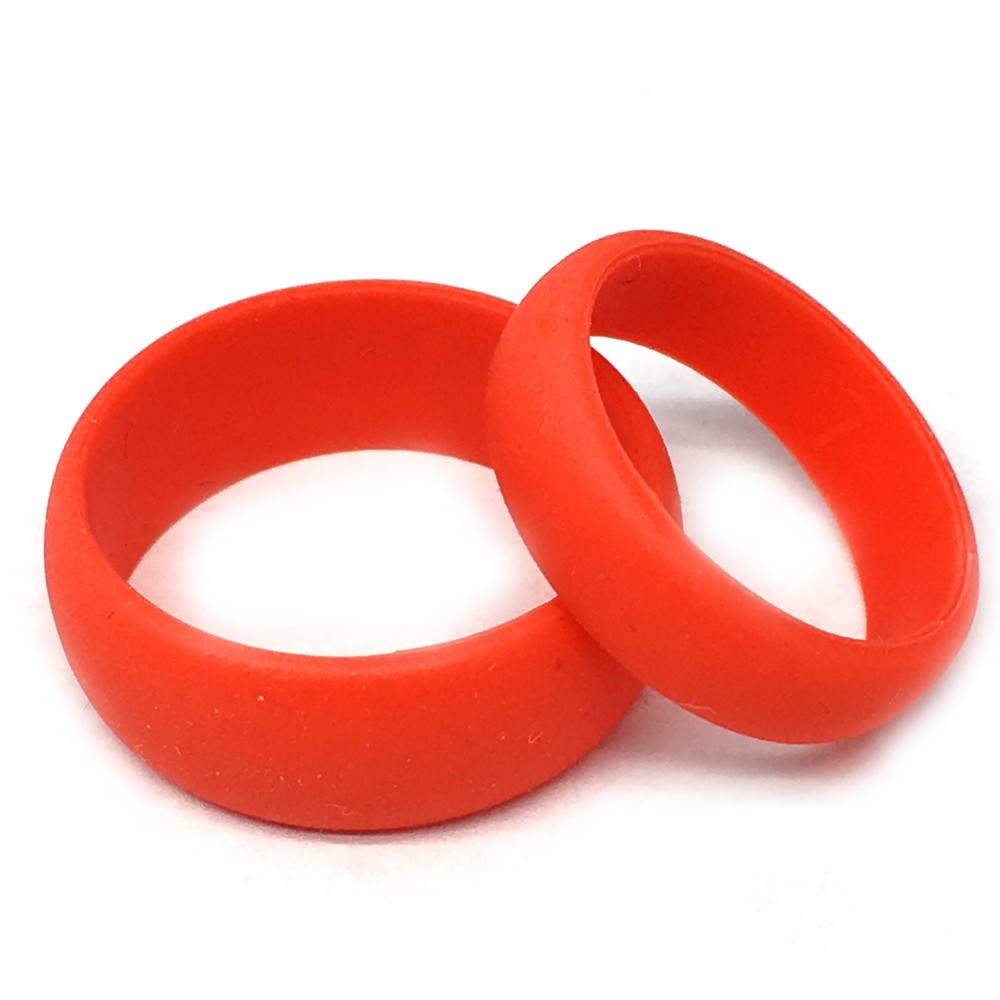 Wedding Rings For Athletes
 Tungsten Jeweler 6MM & 8MM Athlete Flexible Silicon