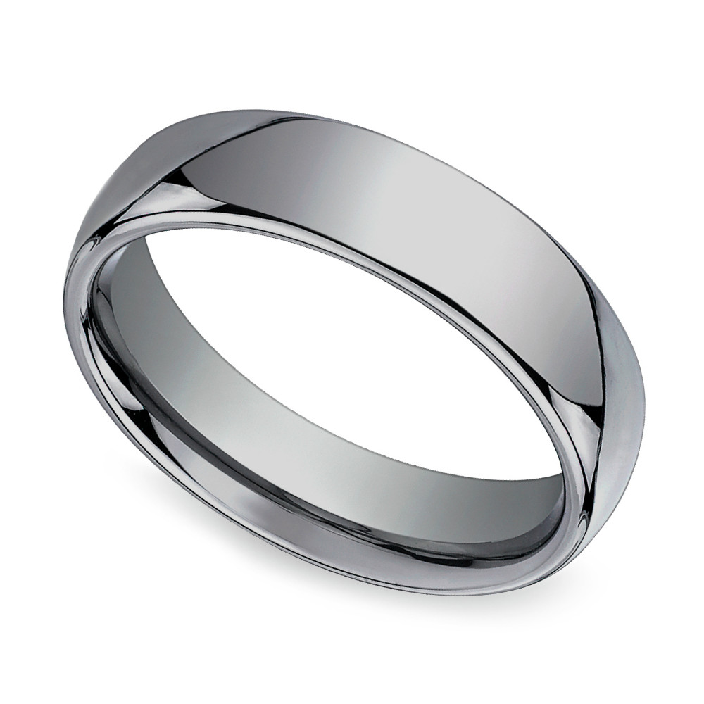 Wedding Rings Mens
 fort Fit Men s Wedding Ring in Tungsten 6mm