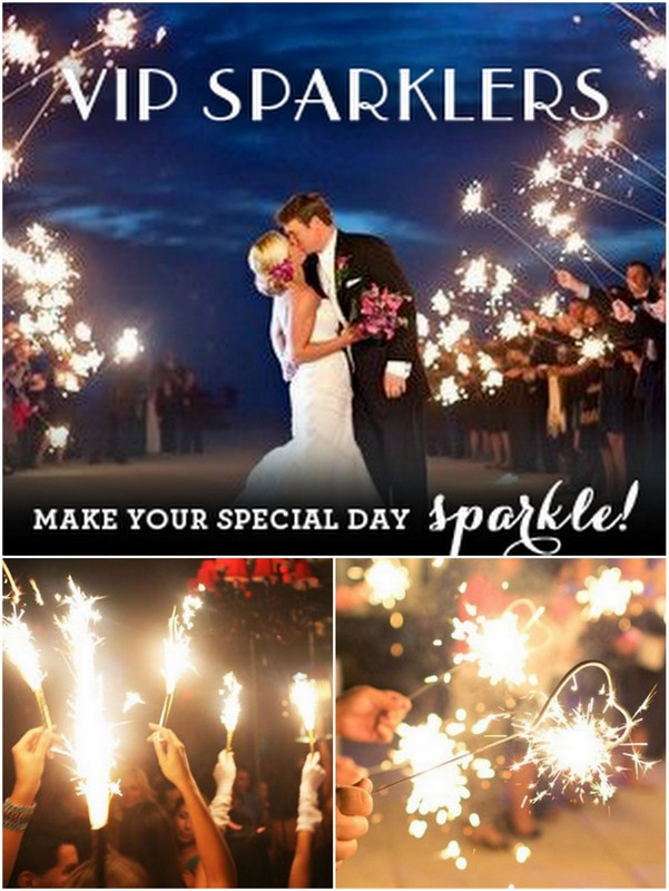Wedding Sparklers Canada
 Wedding Sparklers by ViP Sparklers