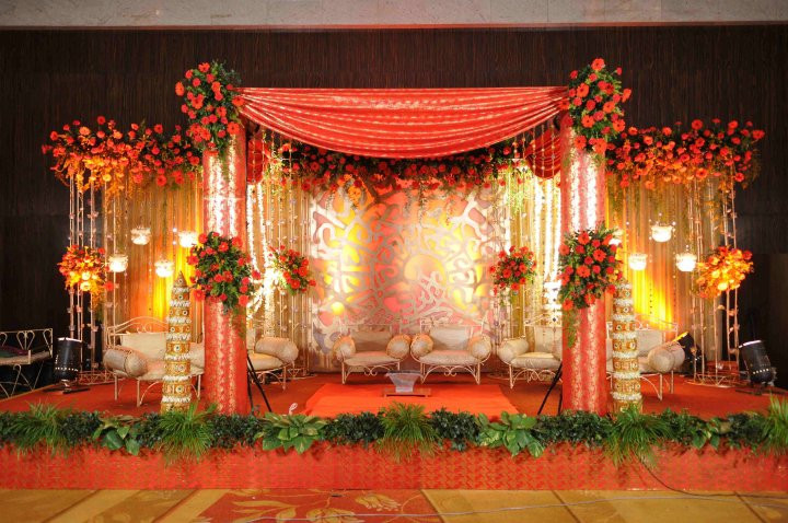 Wedding Stage Decoration
 A WEDDING PLANNER Indian wedding stage decorations and