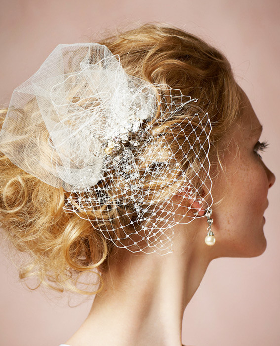 Wedding Veil Alternatives
 BHLDN Alternatives to a wedding veil InStyle