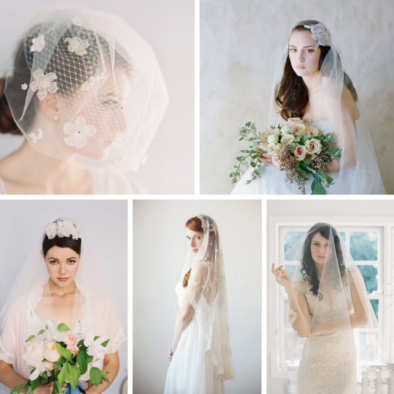 Wedding Veils Vintage Style
 The Most Beautiful Veils for a Vintage Bride Chic