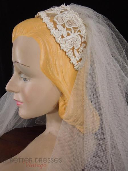 Wedding Veils Vintage Style
 50s Juliet Style Wedding Veil Bridal Headpiece – Better