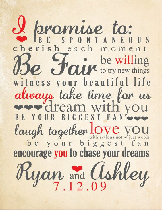Wedding Vows Samples
 Romantic Wedding Vows Examples For Her and For Him