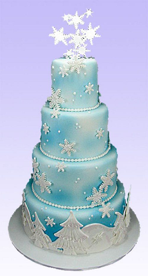 Wedding Wonderland Cakes
 Winter Wonderland Wedding Cake