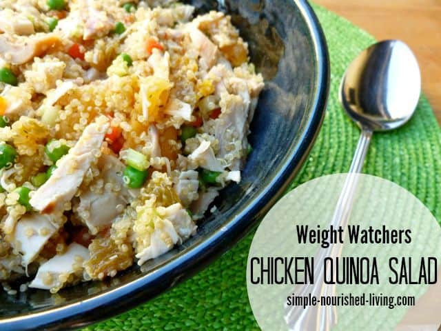 Weight Watcher Chicken Salad Recipes
 WW Chicken & Quinoa Salad with Dried Fruit