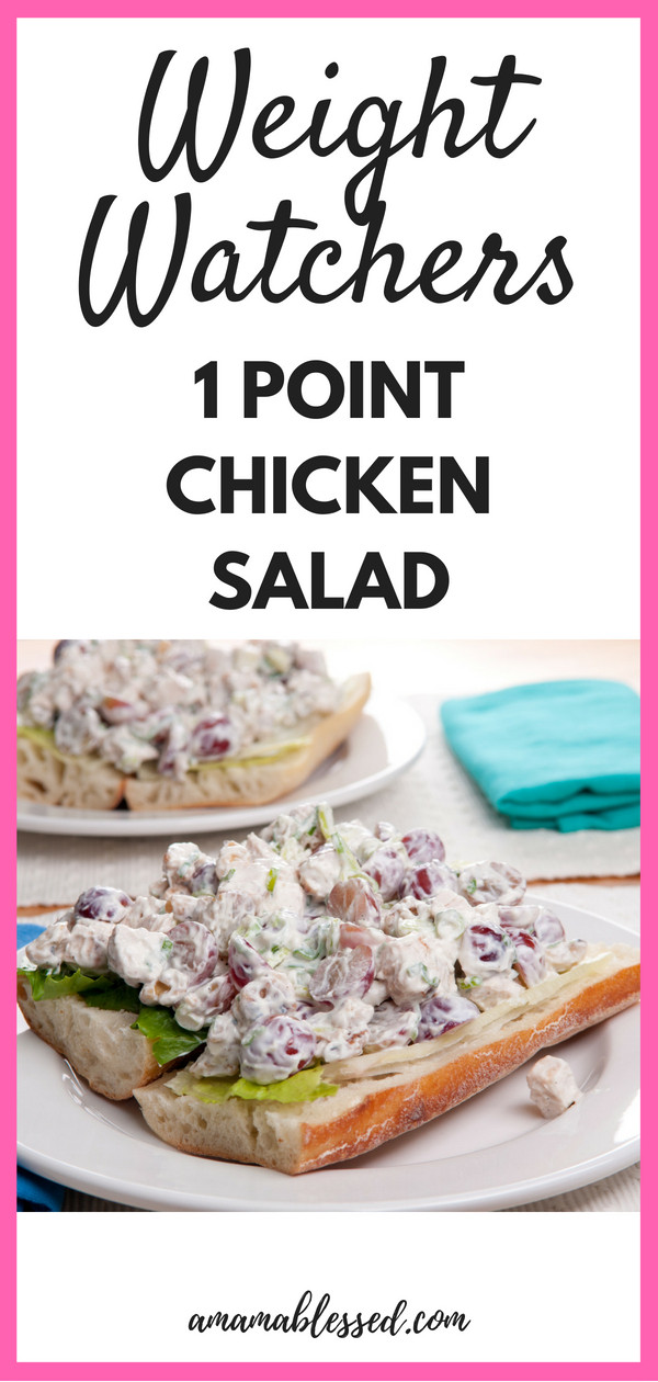 Weight Watcher Chicken Salad Recipes
 Weight Watchers Chicken Salad Low Points and Delicious