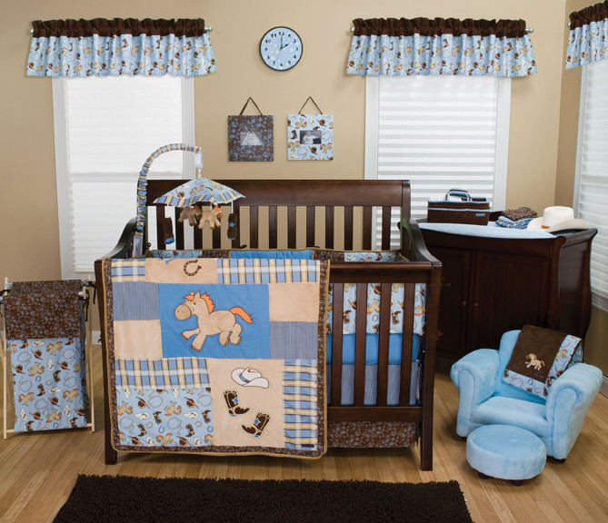 Western Baby Decor
 Trend Lab Cowboy Baby Nursery Collection Natural Baby Care