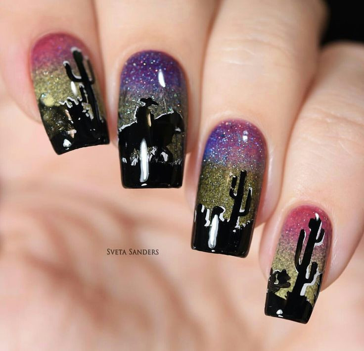 Western Nail Art
 Best 25 Horse nails ideas on Pinterest