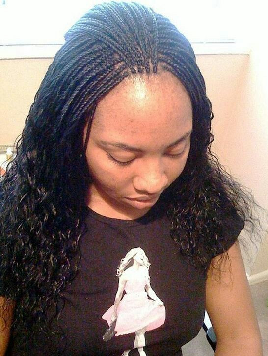 Wet And Wavy Hairstyles For Black Hair
 wet and wavy micro braids truebraided