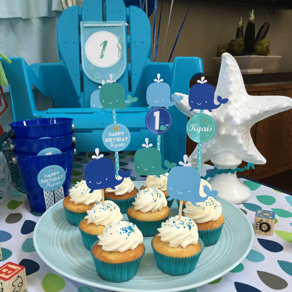 Whale Birthday Party
 Whale Themed First Birthday Project Nursery