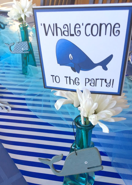 Whale Birthday Party
 michelle paige blogs Whale Themed Party