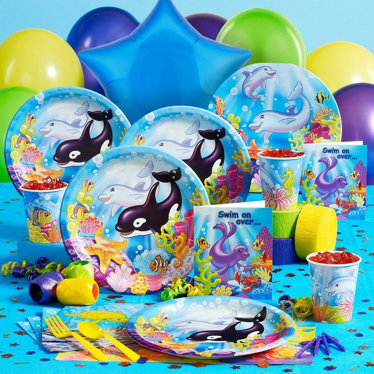 Whale Birthday Party
 Not really thrilled with this but cheap and easy