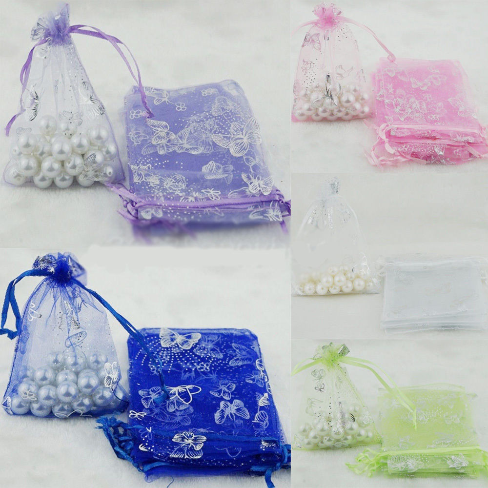 What To Put In Wedding Gift Bags
 Wholesale 25 100Pcs Sheer Jewelry Pouch Wedding Favor
