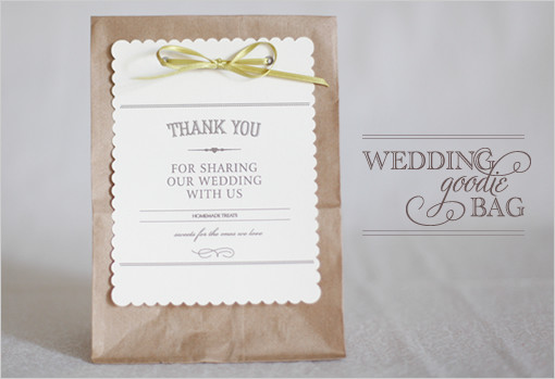 What To Put In Wedding Gift Bags
 DIY Wedding Favor Bags
