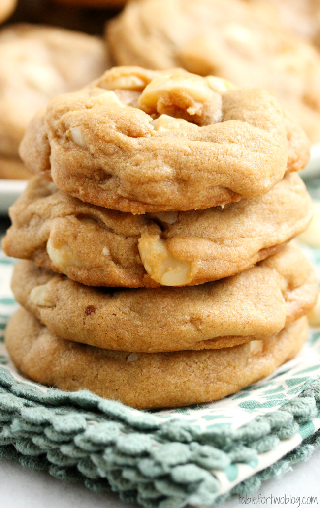 White Chocolate Macadamia Nuts Cookies Recipe
 White Chocolate Macadamia Nut Cookies Table for Two by