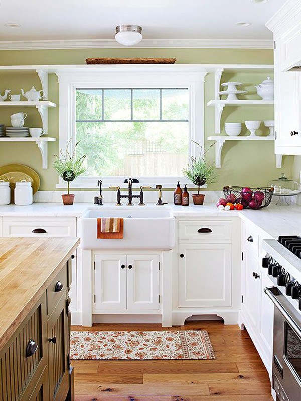 White Country Kitchen
 35 Country Kitchen Design Ideas