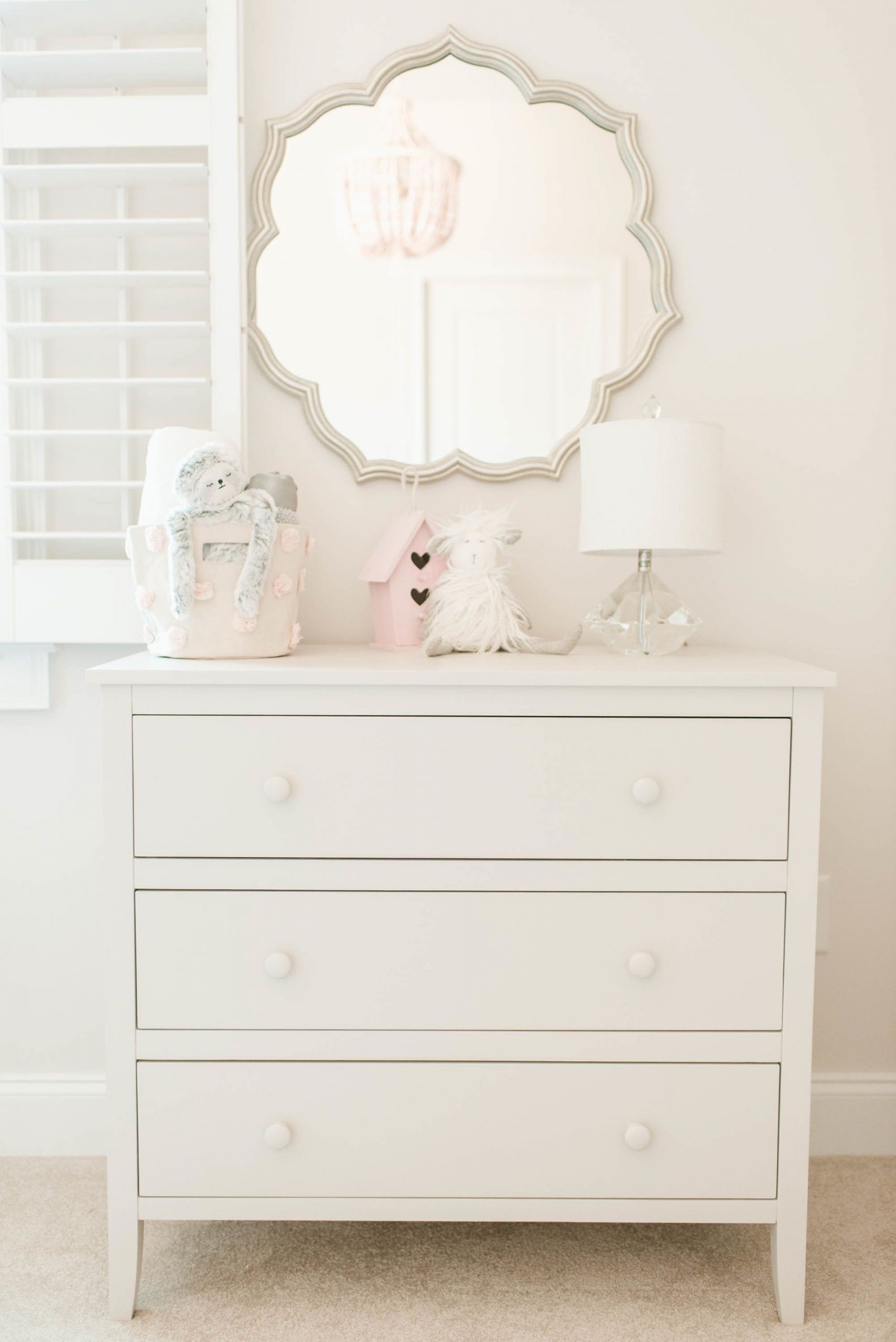 White Dresser For Baby Room
 All the Heart Eyes for Kingsley s XO Nursery