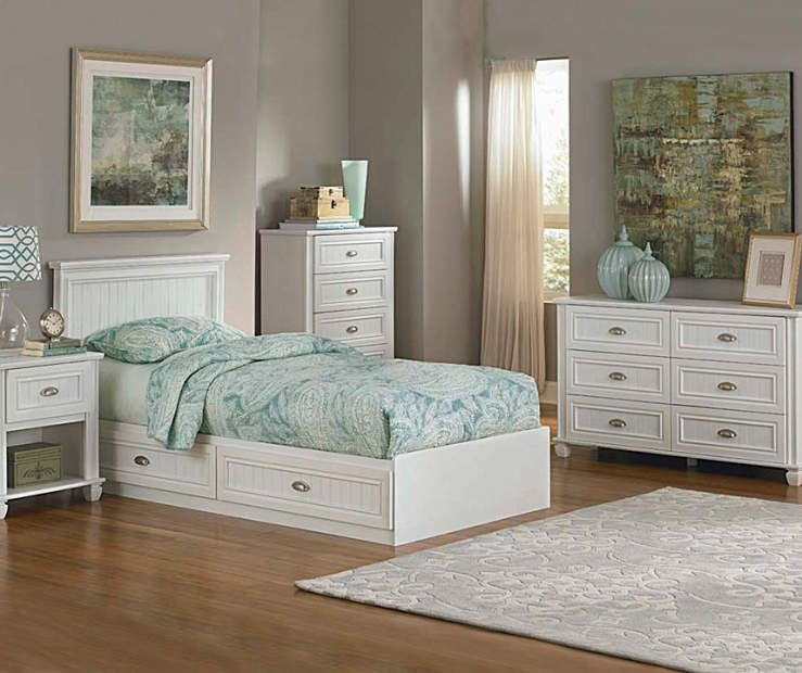 White Dresser For Kids Room
 Ameriwood Twin Mates White Bedroom Collection