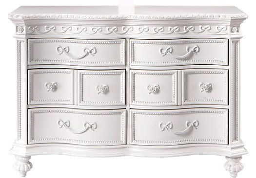 White Dresser For Kids Room
 Shop for a Disney Princess White 6 Drawer Dresser at Rooms