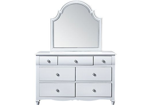 White Dresser For Kids Room
 Shop for a Gabriella Winter White Dresser & Mirror at