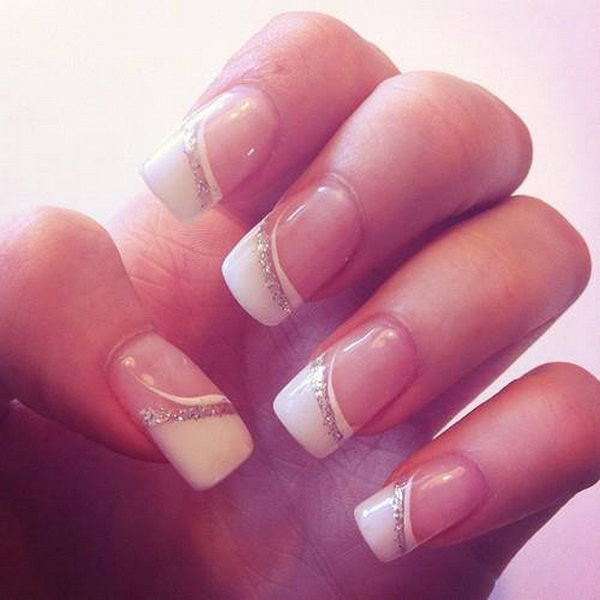 White French Nail Designs
 60 Fashionable French Nail Art Designs And Tutorials