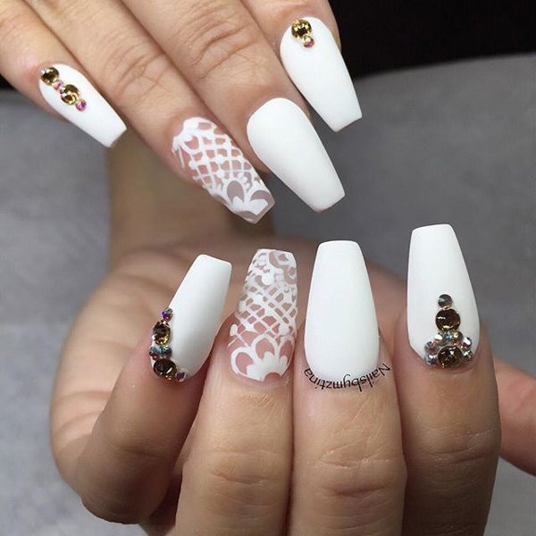 White Nail Art
 60 Beautiful White Nail Art Designs and Ideas to Try Now