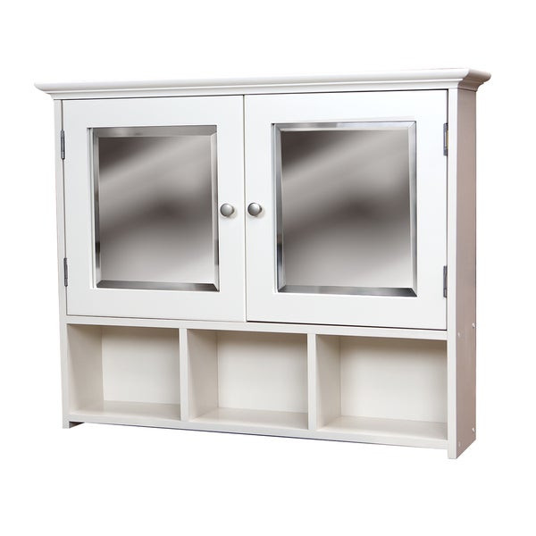 White Wall Mounted Bathroom Cabinet
 Shop White Wall Mounted Medicine Cabinet Free Shipping