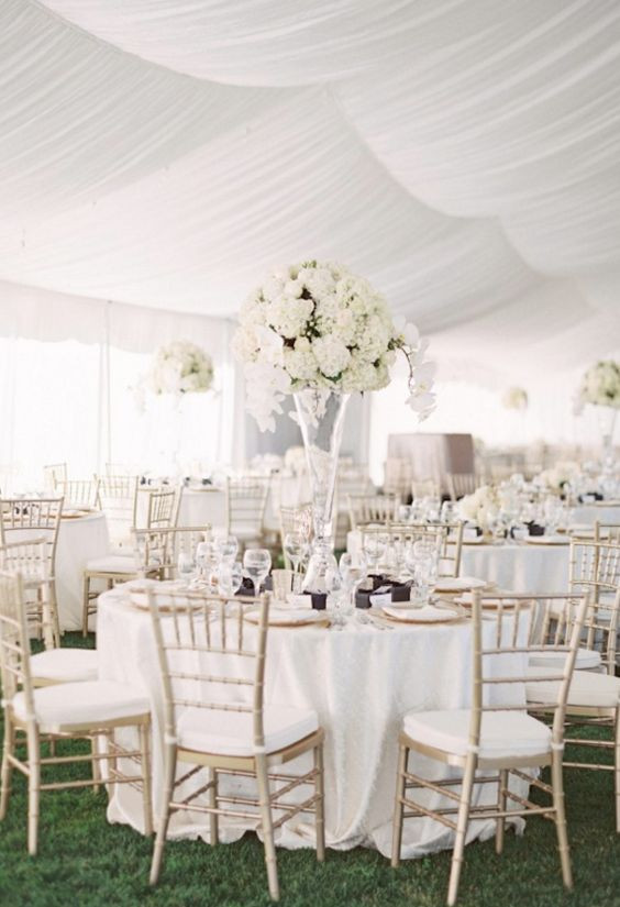 White Wedding Decorations
 30 White Wedding Ideas That s Turly Timeless