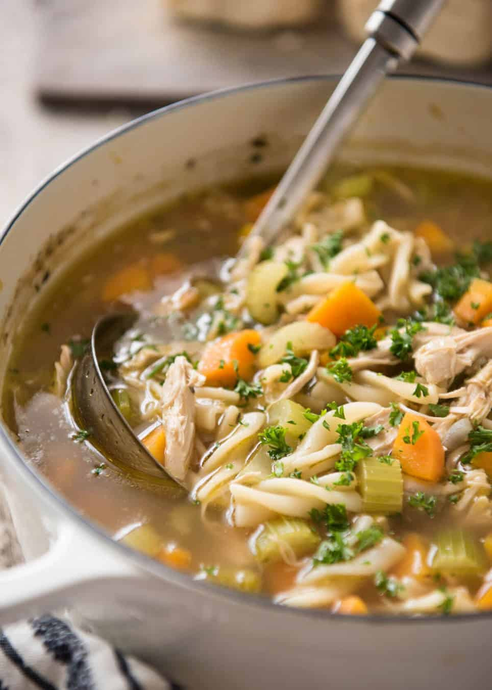 Whole Chicken Soup Recipe
 Homemade Chicken Noodle Soup From Scratch