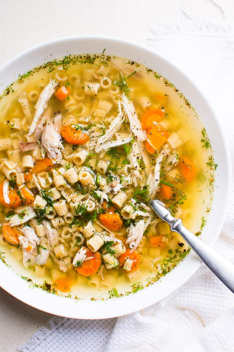 Whole Chicken Soup Recipe
 Instant Pot Chicken Noodle Soup iFOODreal Healthy