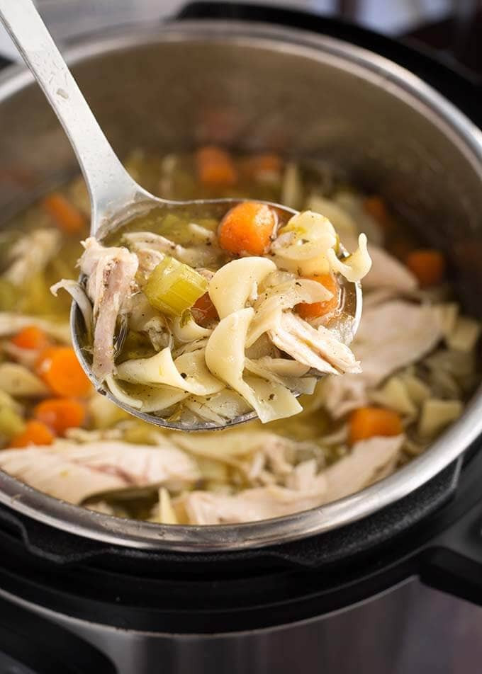 Whole Chicken Soup Recipe
 Instant Pot Chicken Noodle Soup
