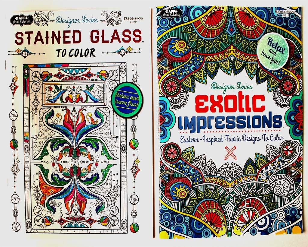 Wholesale Adult Coloring Books
 Wholesale Adult Coloring Book Exotic Impressions Stained