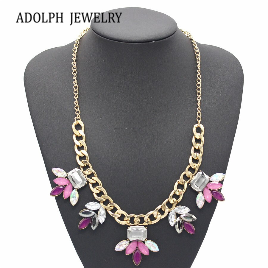 Wholesale Statement Necklaces
 ADOLPH Jewelry Wholesale 2017 New Design Fashion Small
